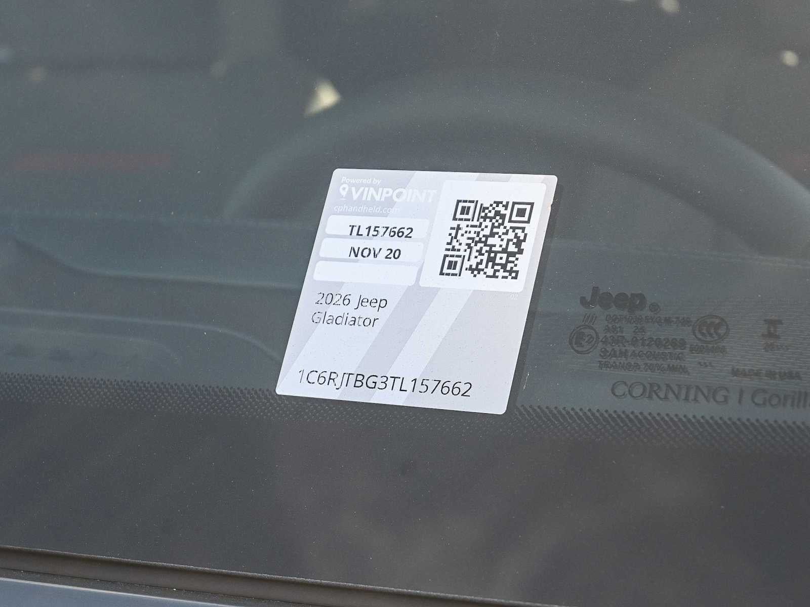 2026 Jeep Gladiator GLADIATOR RUBICON 4X4