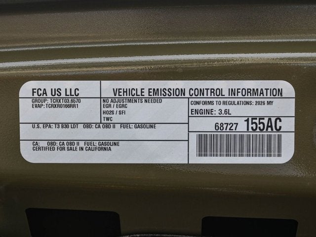 2026 Jeep Gladiator GLADIATOR MOJAVE X 4X4