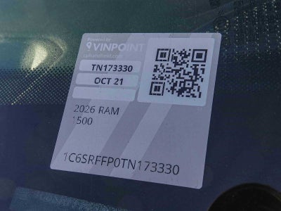 2026 RAM 1500 RAM 1500 BIG HORN CREW CAB 4X4 5'7' BOX