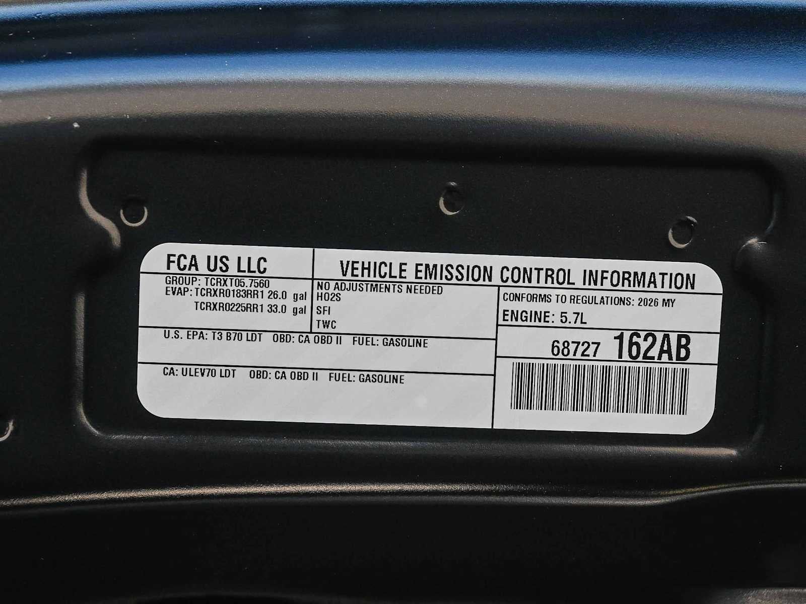 2026 RAM 1500 RAM 1500 BIG HORN CREW CAB 4X4 5'7' BOX