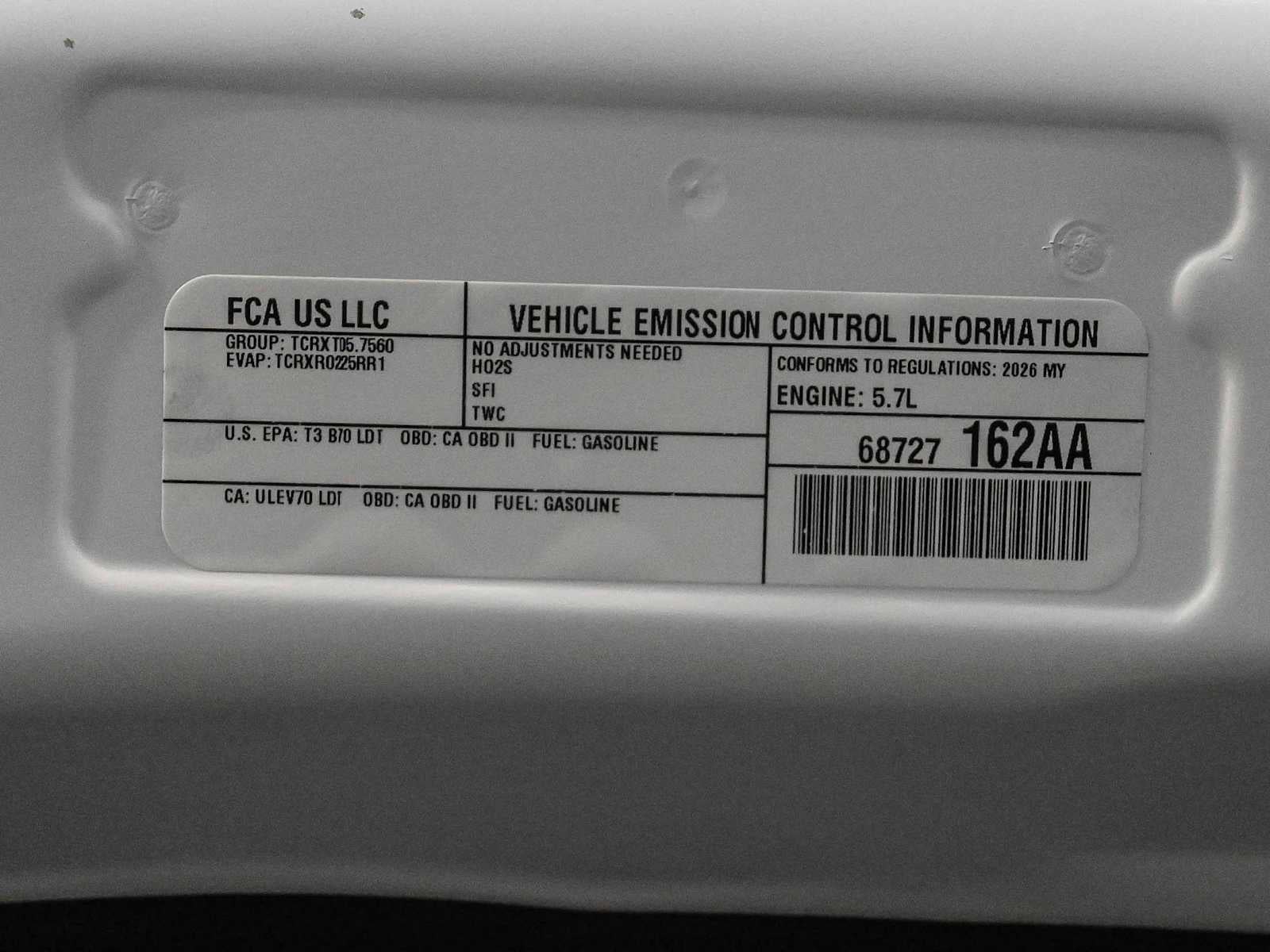 2026 RAM 1500 RAM 1500 BIG HORN CREW CAB 4X4 5'7' BOX