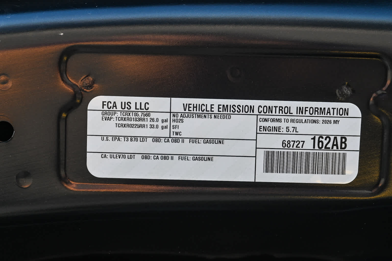 2026 RAM 1500 RAM 1500 BIG HORN CREW CAB 4X4 5'7' BOX