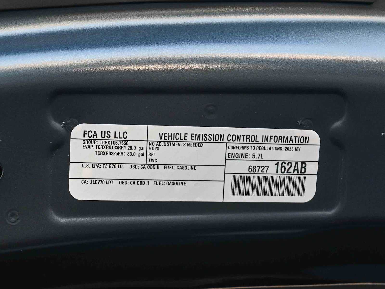2026 RAM 1500 RAM 1500 BIG HORN CREW CAB 4X4 5'7' BOX