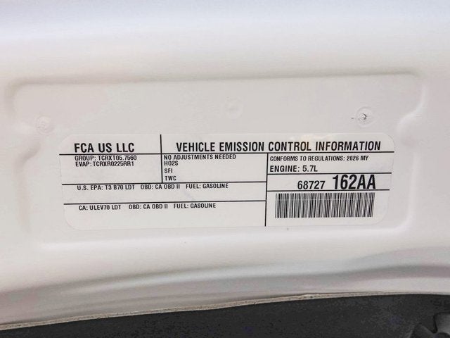 2026 RAM 1500 RAM 1500 BIG HORN CREW CAB 4X4 5'7' BOX