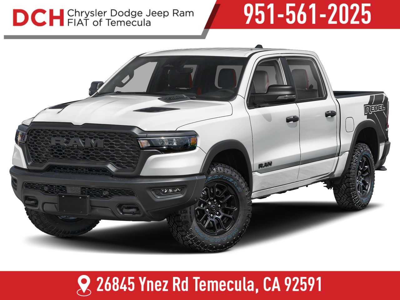 2026 RAM 1500 RAM 1500 REBEL CREW CAB 4X4 5'7' BOX