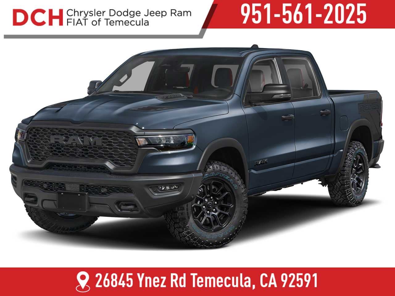 2026 RAM 1500 RAM 1500 REBEL CREW CAB 4X4 5'7' BOX