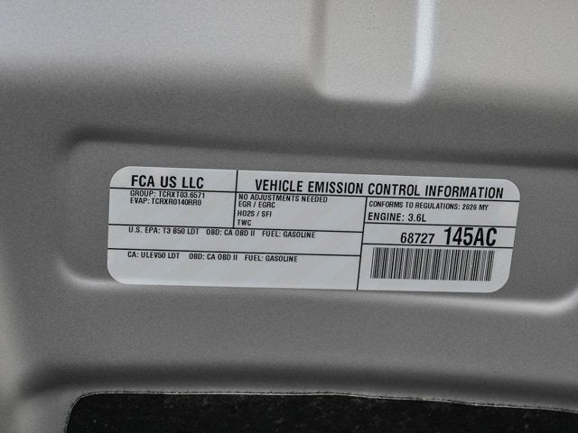 2026 Chrysler Voyager VOYAGER LX