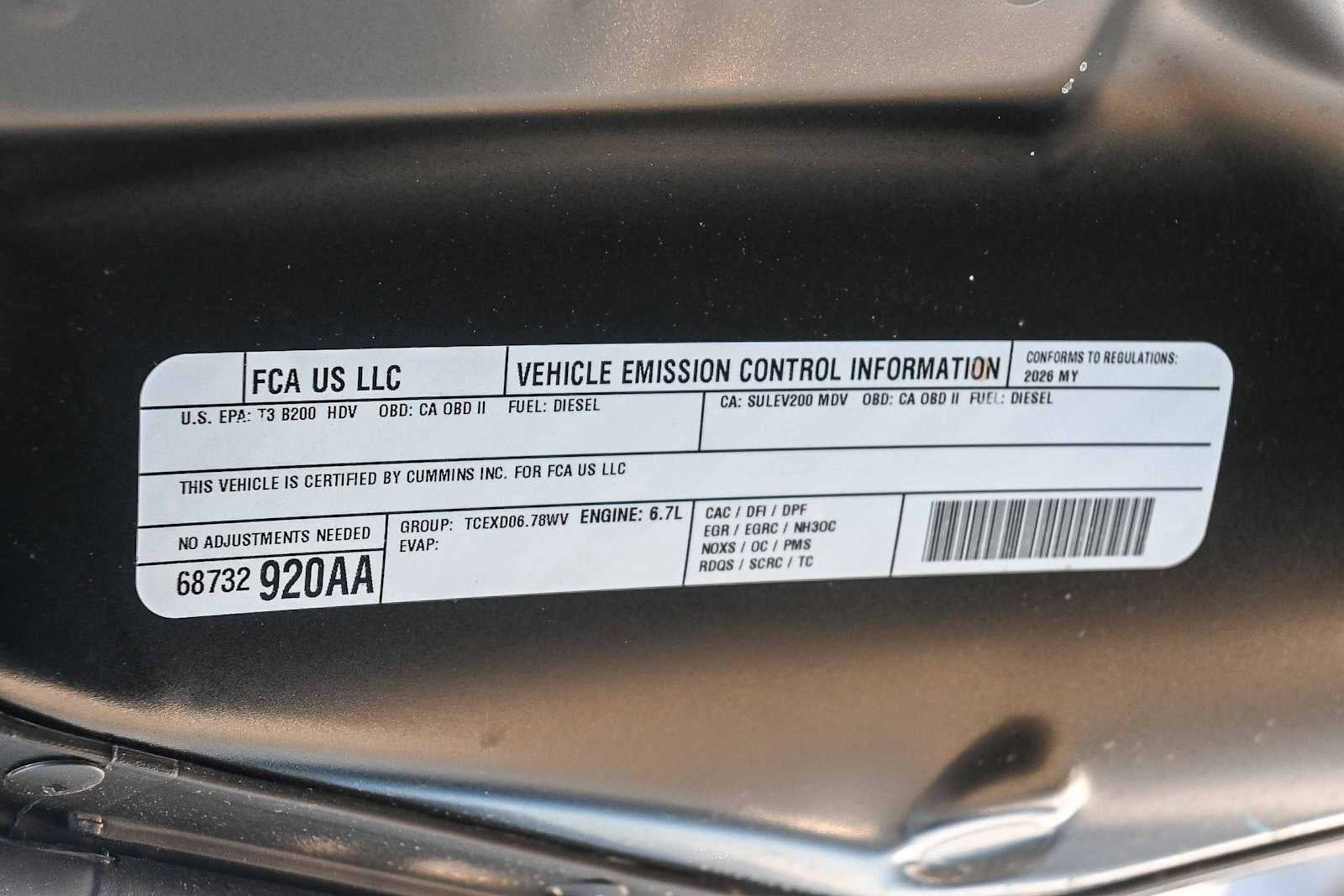 2026 RAM 2500 RAM 2500 BIG HORN CREW CAB 4X4 6'4' BOX