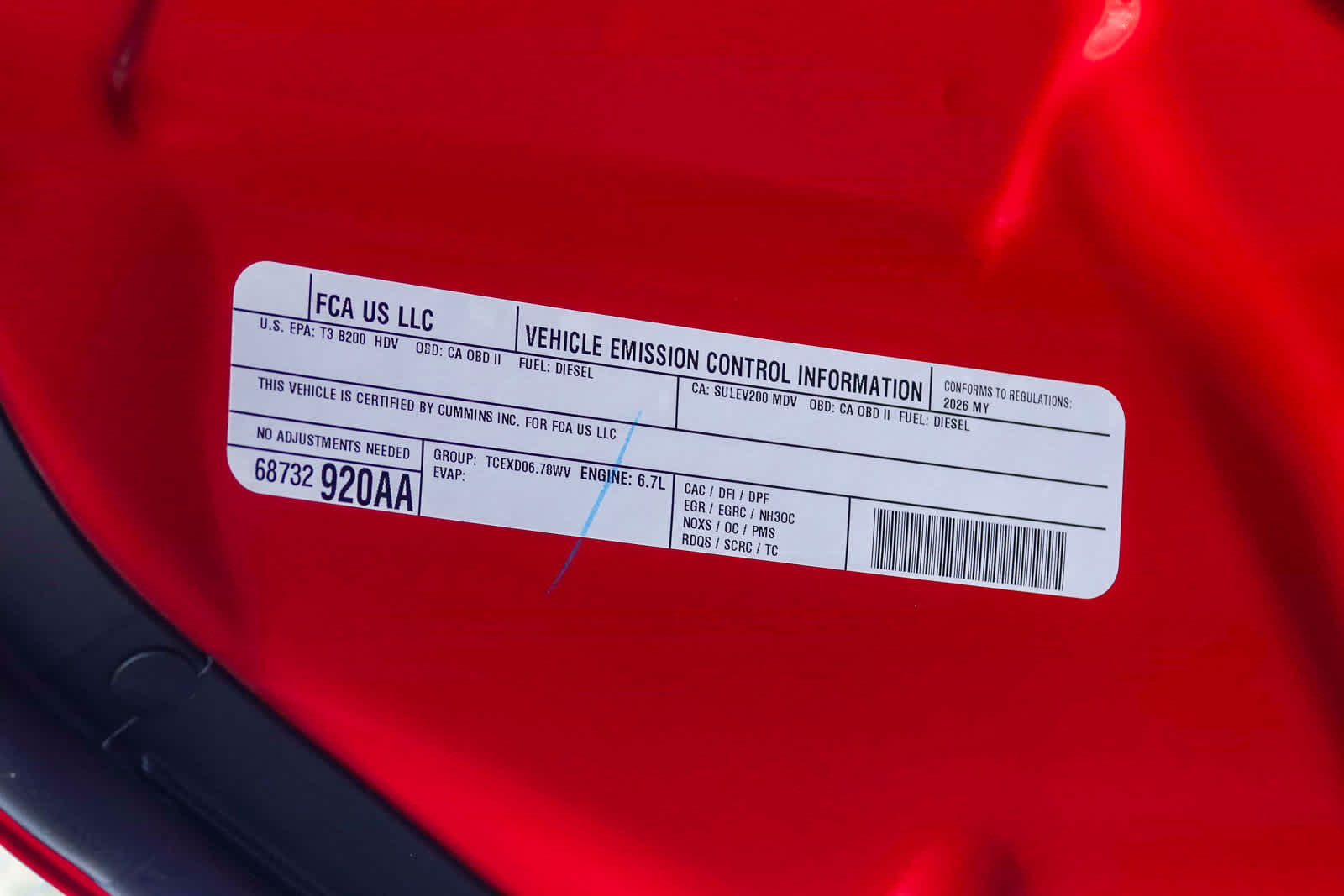 2026 RAM 2500 RAM 2500 BIG HORN CREW CAB 4X4 6'4' BOX