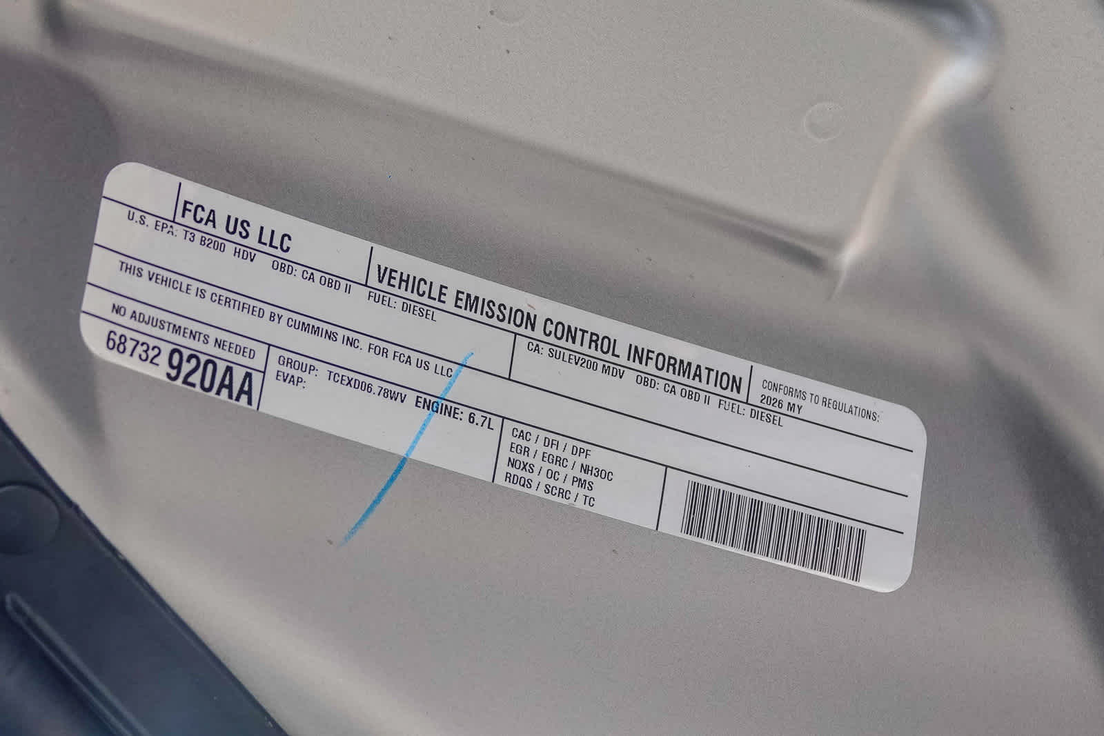 2026 RAM 2500 RAM 2500 BIG HORN CREW CAB 4X4 6'4' BOX