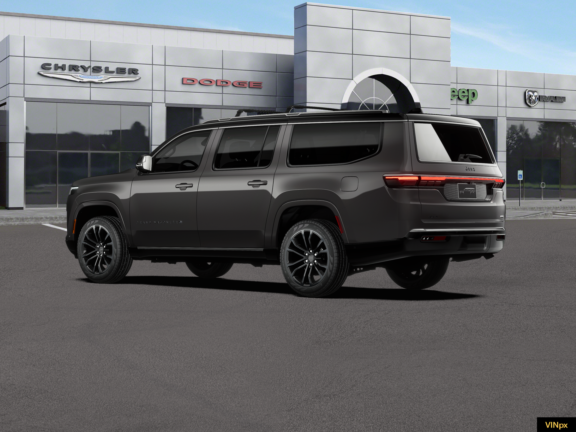 2027 Jeep Grand Wagoneer GRAND WAGONEER LONG WHEELBASE SUMMIT OBSIDIAN 4X4