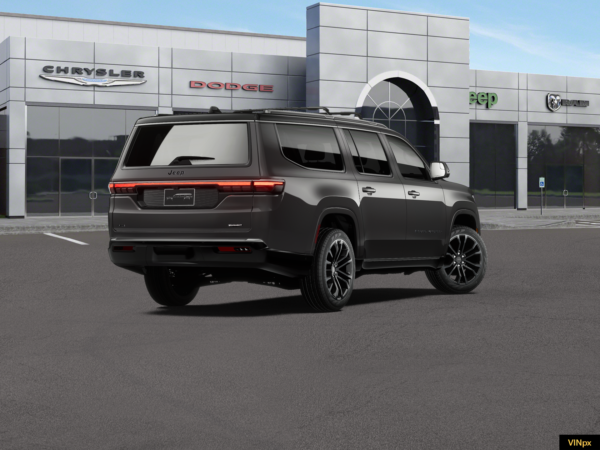 2027 Jeep Grand Wagoneer GRAND WAGONEER LONG WHEELBASE SUMMIT OBSIDIAN 4X4