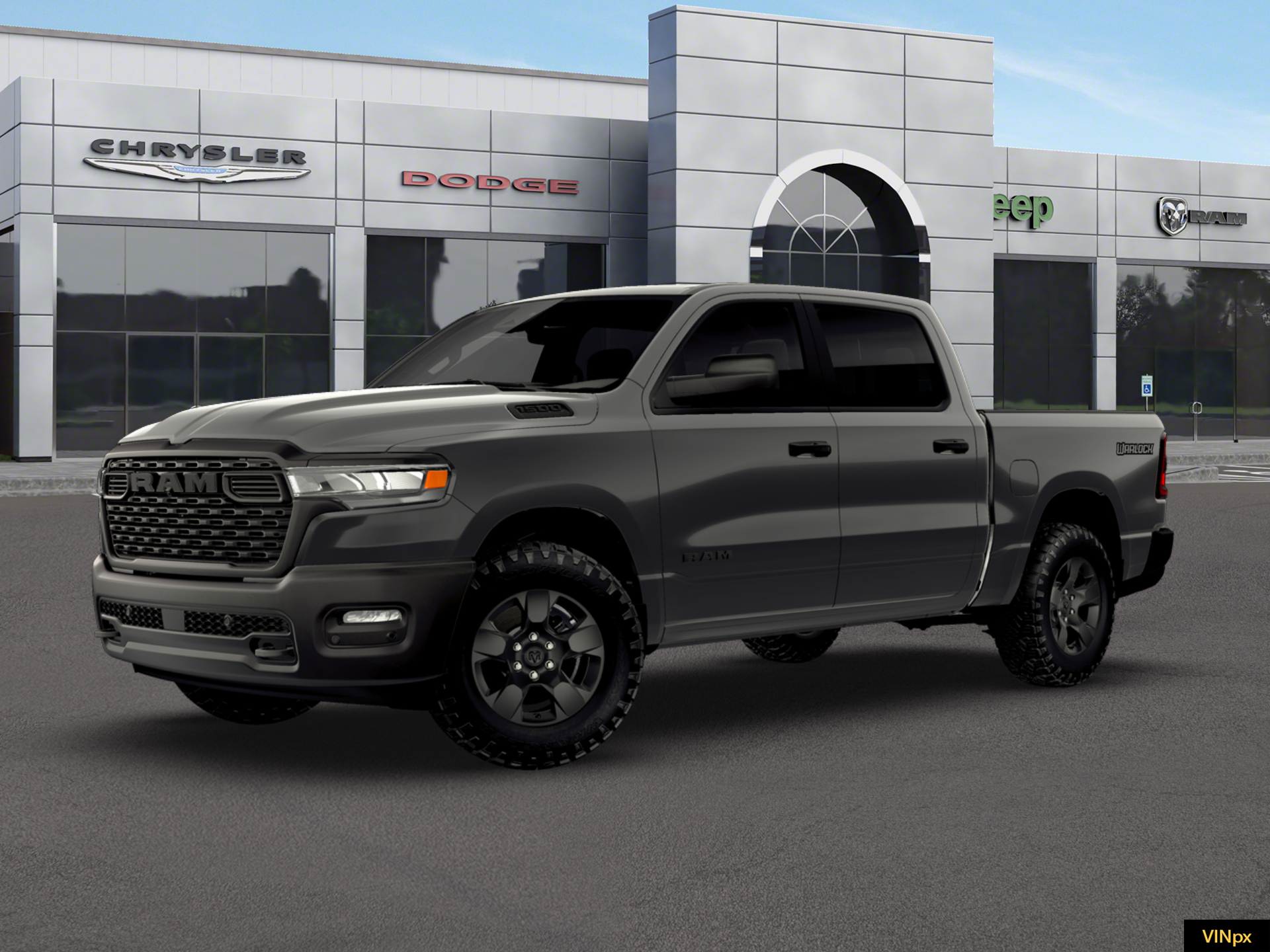 2026 RAM Ram 1500 RAM 1500 WARLOCK CREW CAB 4X4 5'7' BOX