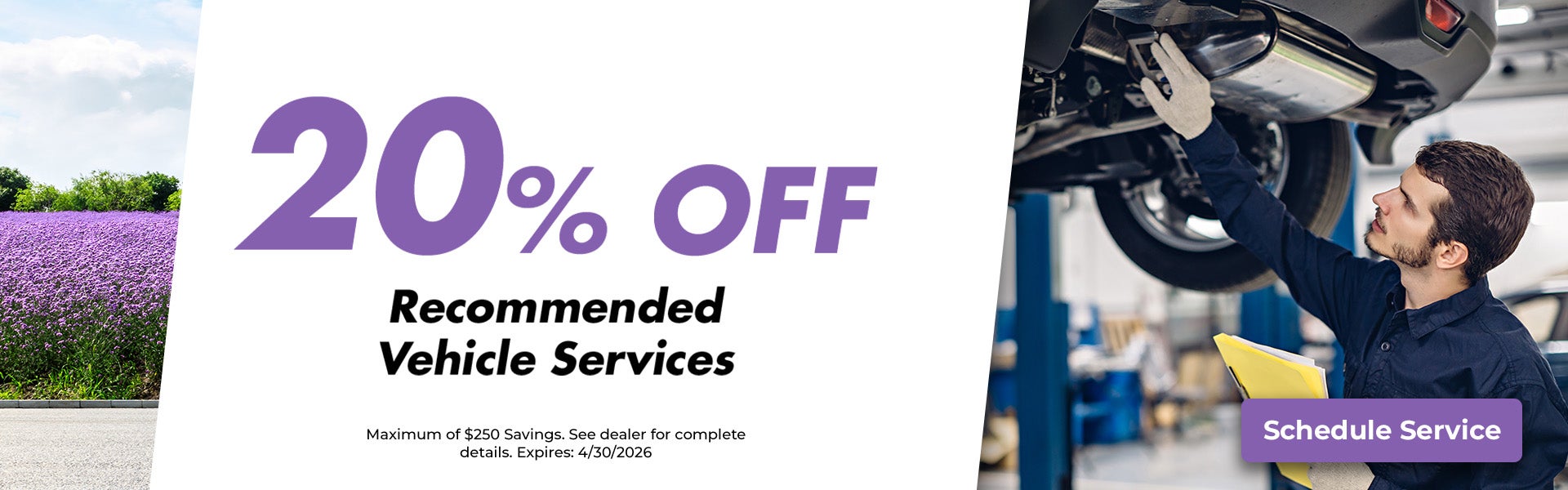 20% Off Service