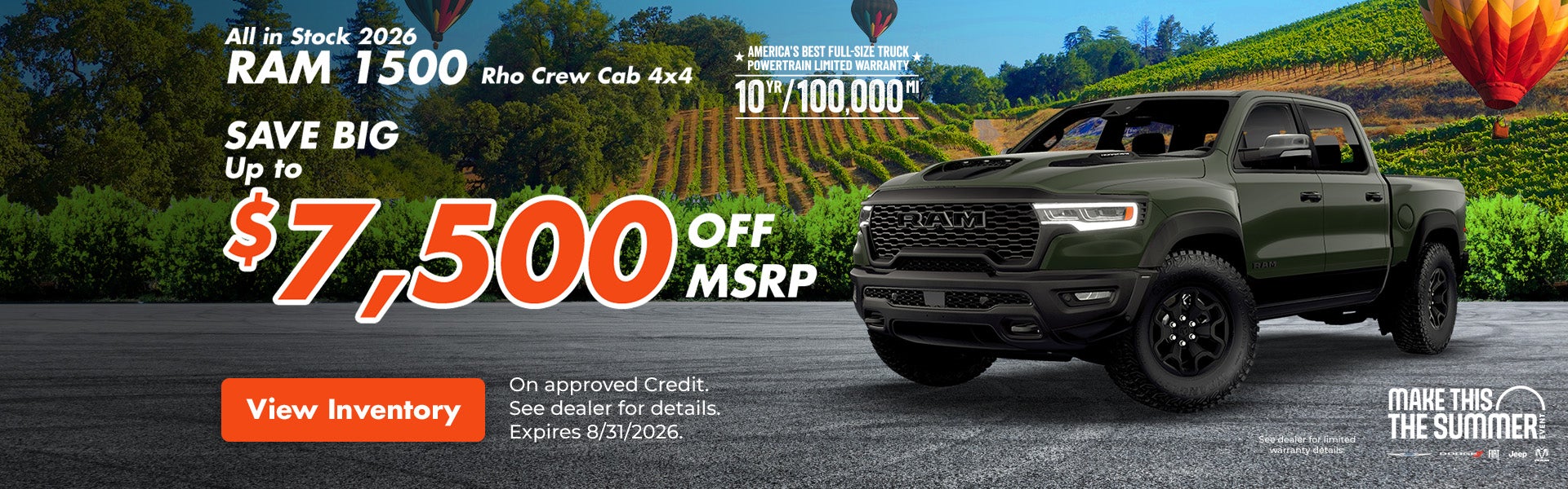 2026 RAM 1500