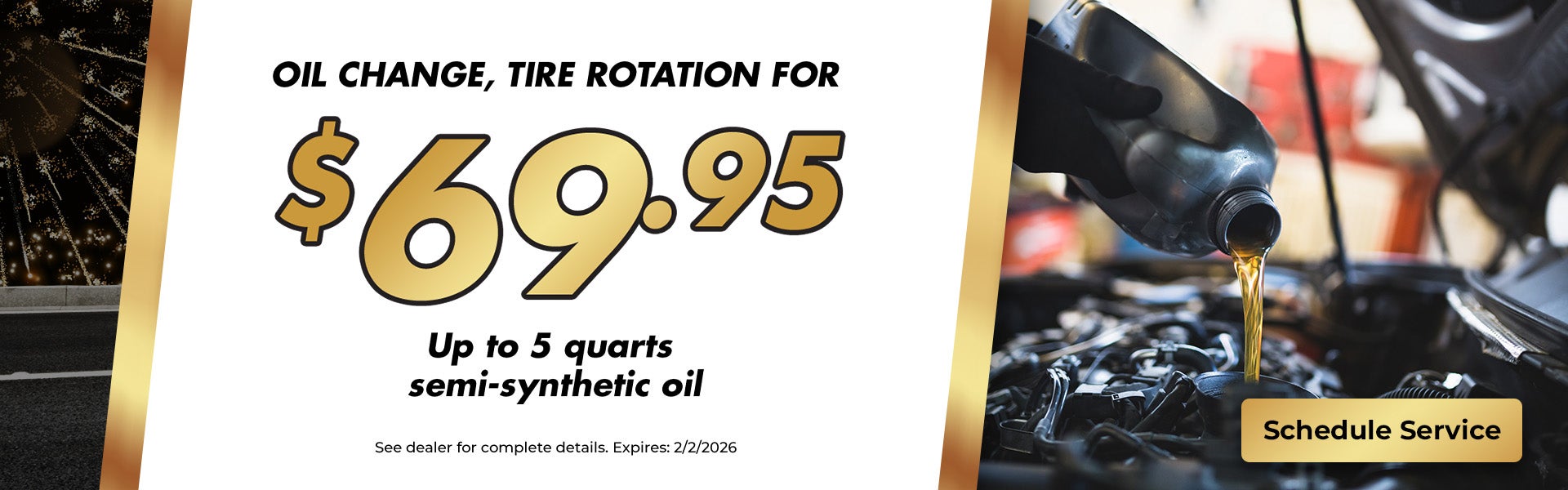 Oil Change Tire Rotation