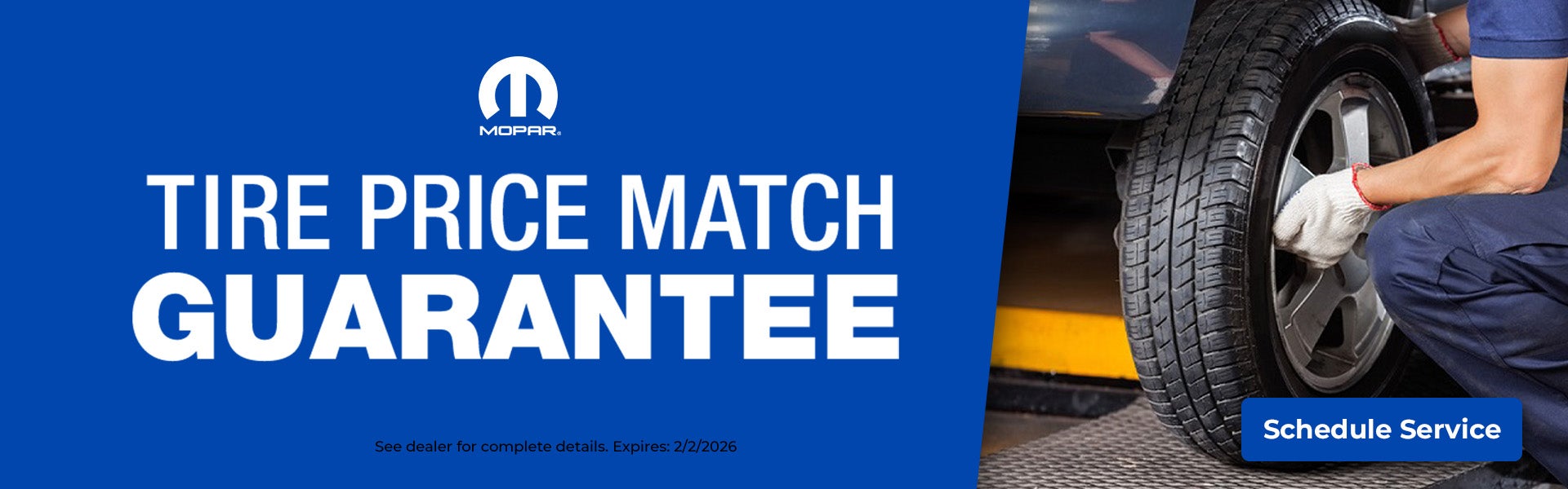 Tire Price Match Guarantee
