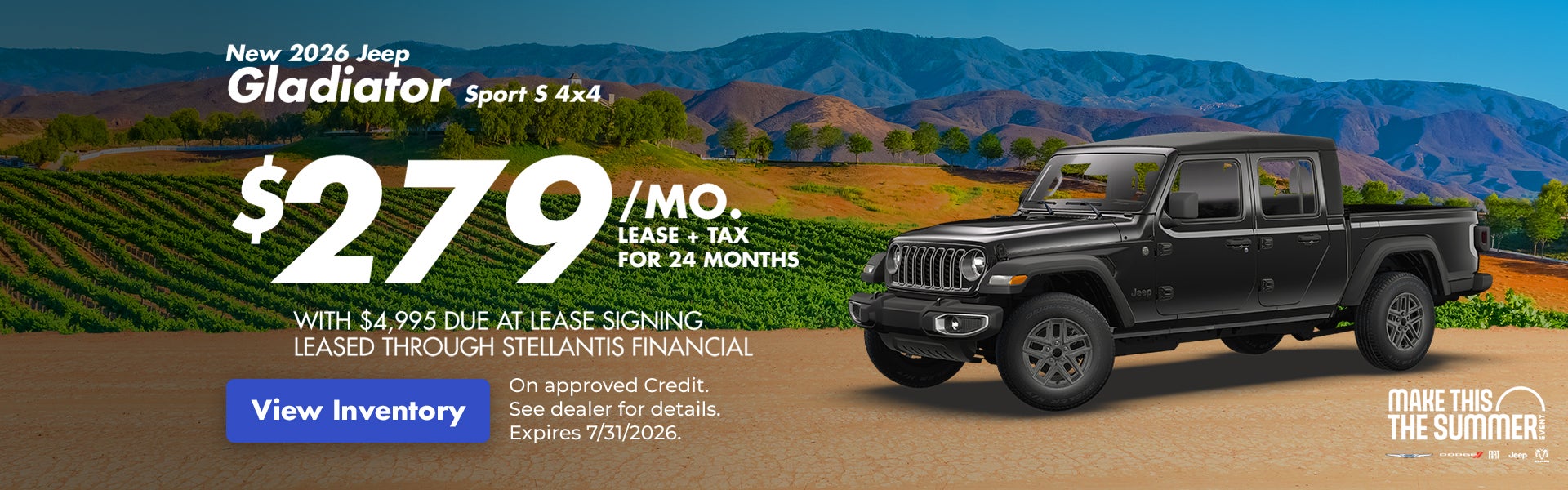 2026 Jeep Gladiator