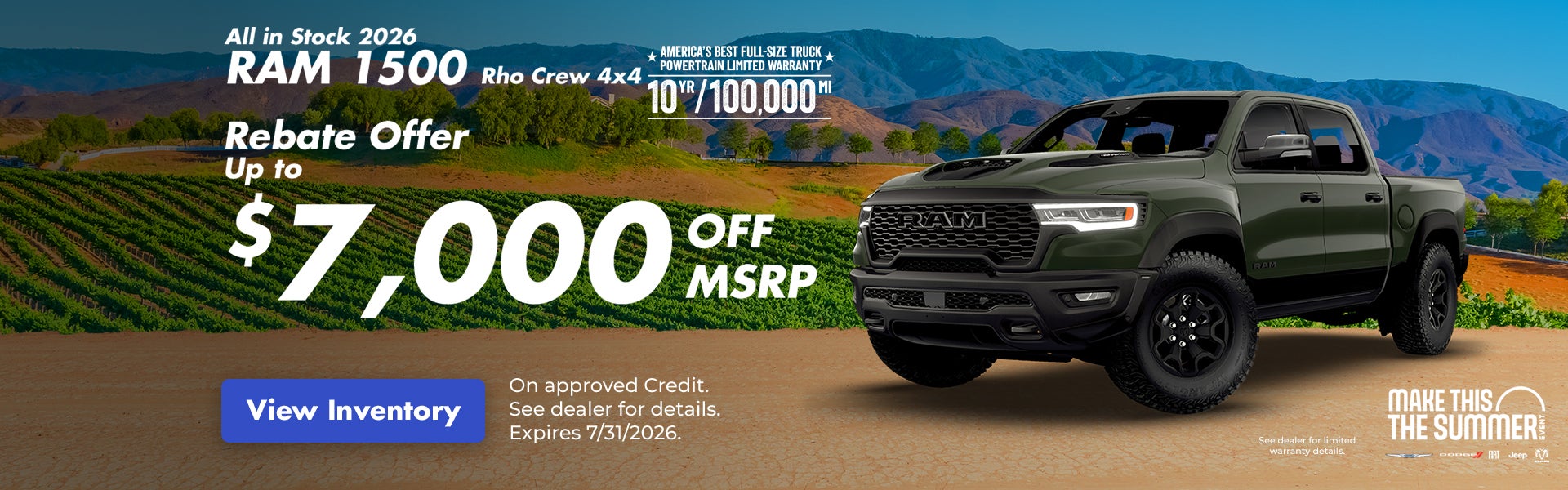 2026 RAM 1500