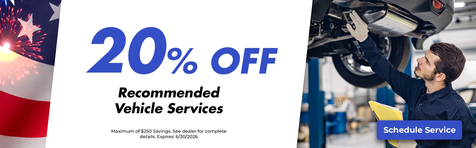 20% Off Service
