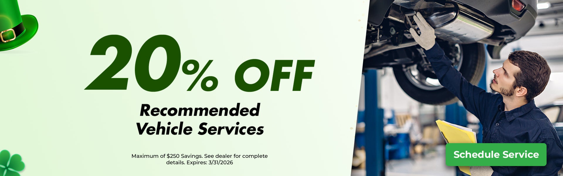 20% Off Service