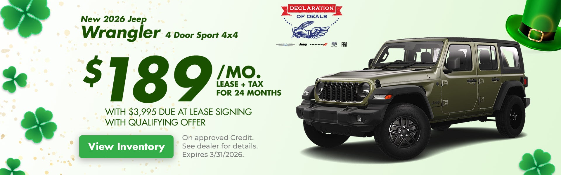 2026 Jeep Wrangler 4 Door Spor